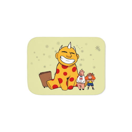 Maggie and the Ferocious Beast Sherpa Blanket