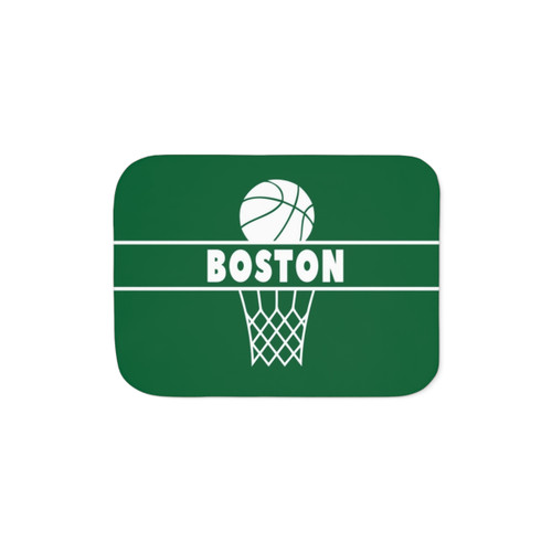 Boston Sherpa Blanket - Soft and Cozy Home Decor