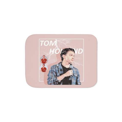 Cozy Tom Holland Sherpa Blanket