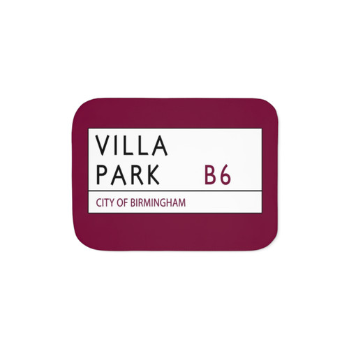 Aston Villa Sherpa Blanket