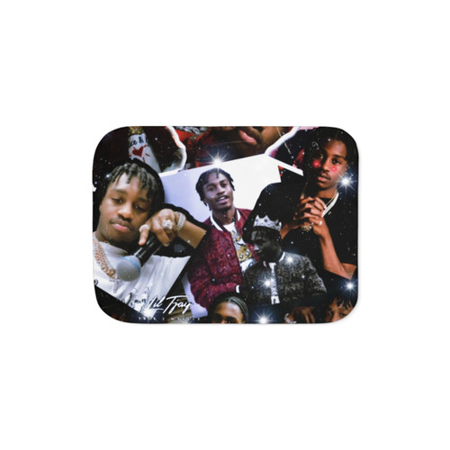 Lil Tjay Sherpa Blanket