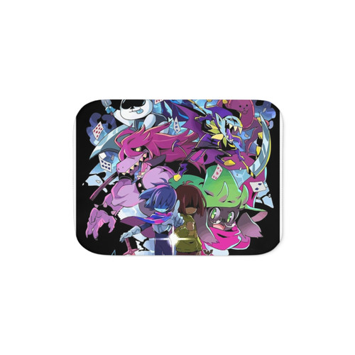 Deltarune Adventure Sherpa Blanket