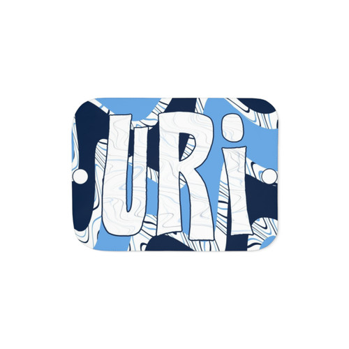 URI Sherpa Blanket with Groovy Waves Design