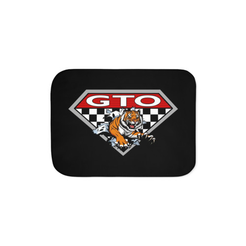Pontiac GTO Tiger Sherpa Blanket