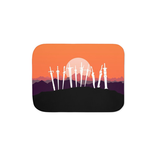 Stormlight Archive Honorblades Sherpa Blanket