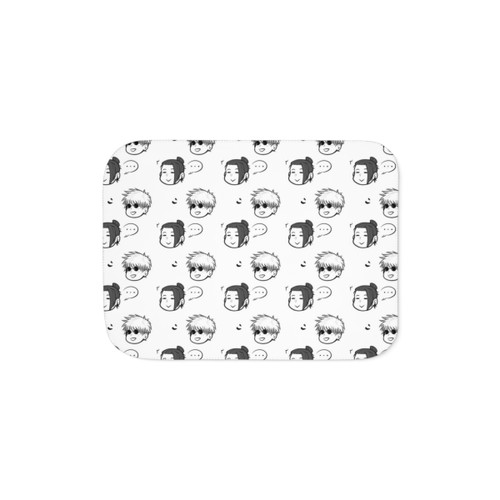 Gojo and Geto Sherpa Blanket - Anime Fanart