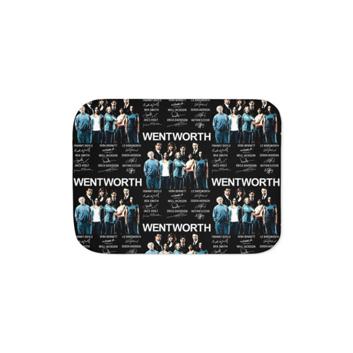 Wentworth Movie Characters Signatures Sherpa Blanket