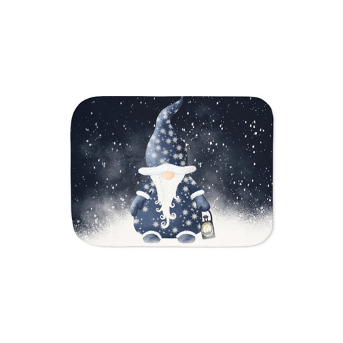 Nordic Gnome Sherpa Blanket