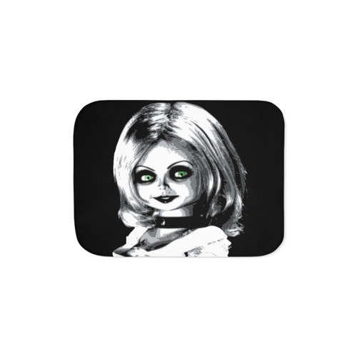 Chucky Sherpa Blanket - Bride of Chucky Horror Decor