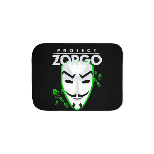 Cozy Sherpa blanket for coders and gamers