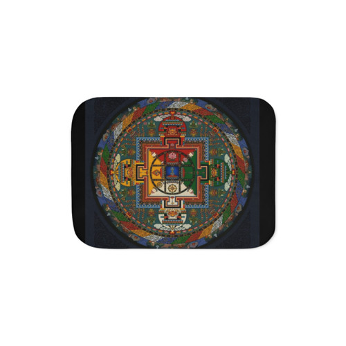 Mandala of Yamantaka Sherpa Blanket