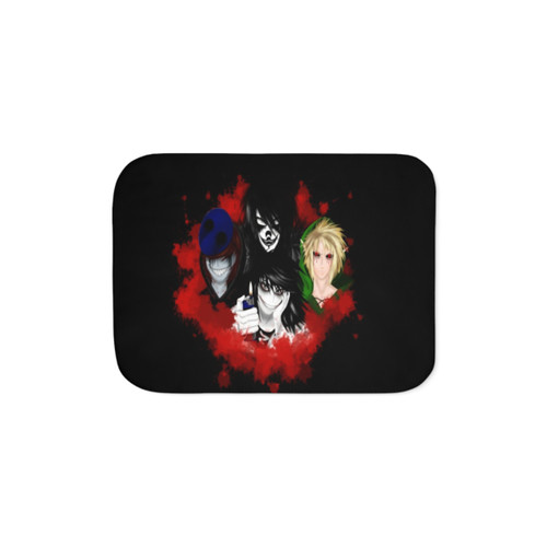 Creepypasta Sherpa Fleece Blanket