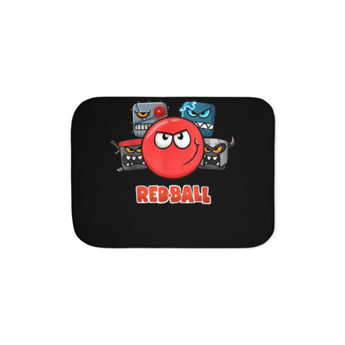 Red Ball 4 The Crew Sherpa Blanket