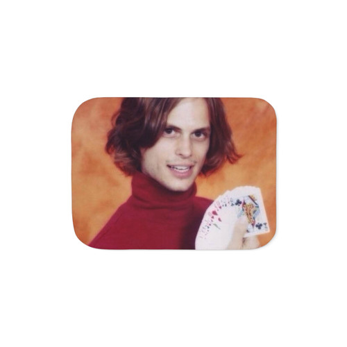 Matthew Gray Gubler Sherpa Blanket