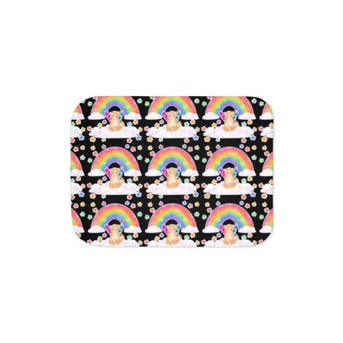 Rainbonkers Sherpa Blanket - Cozy and Colorful Blanket