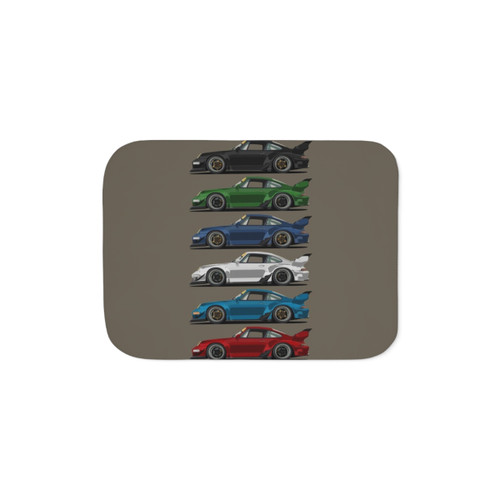 Cozy Sherpa Blanket for Car Enthusiasts