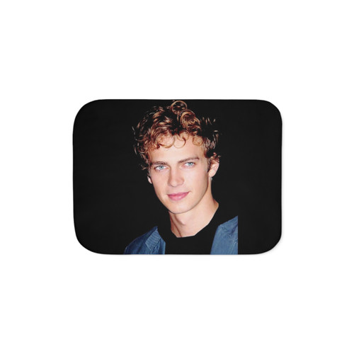 Cozy Hayden Christensen Sherpa Blanket