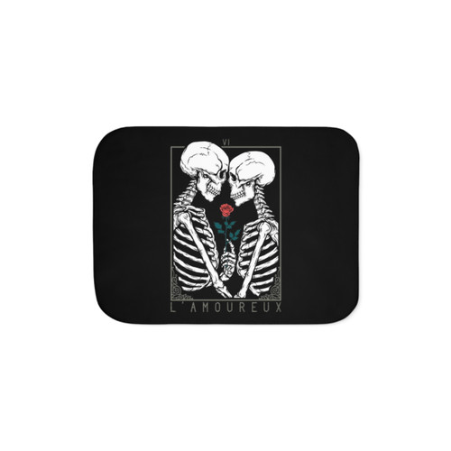 Sherpa blanket with tarot lover design