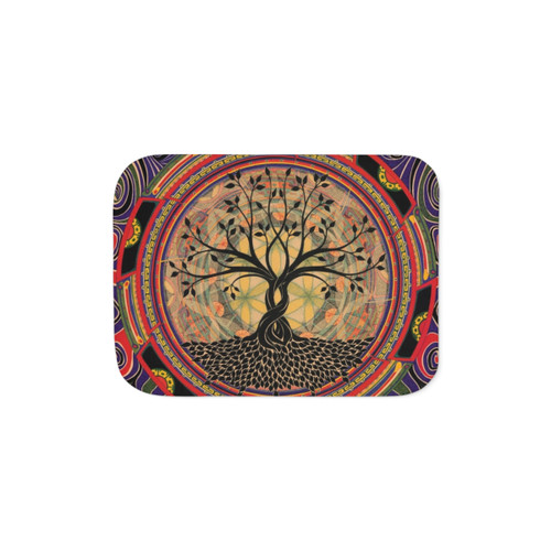 Life Tree Sherpa Blanket - Visionary Nature Design