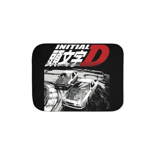 Initial D Drift Racing Sherpa Blanket