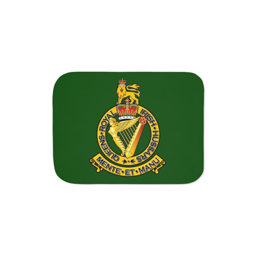 Royal Irish Hussars Sherpa Blanket