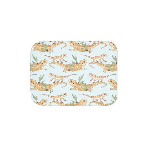 Bearded Dragon Sherpa Blanket