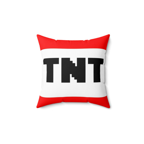 TNT Minecraft Pillow - Explosive Gaming Cushion