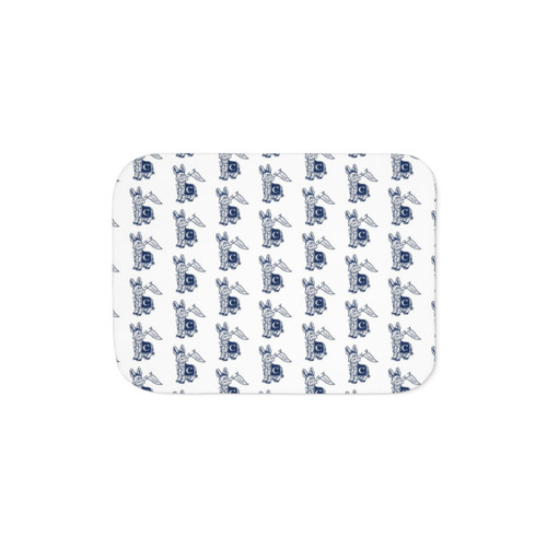 Colby College Mules Sherpa Blanket