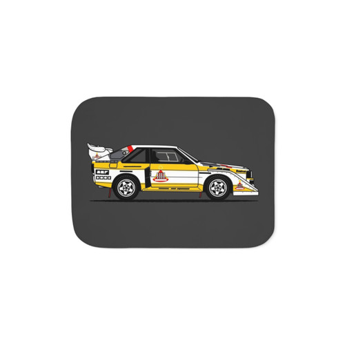 S1 Group B Rally Car Sherpa Blanket