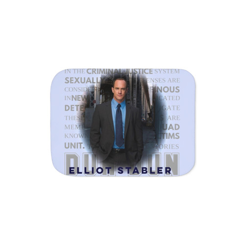 Elliot Stabler Sherpa Blanket