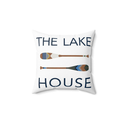 Rustic Lake House Pillow
