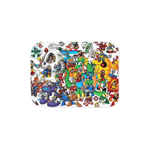 Mega Man Sherpa Blanket