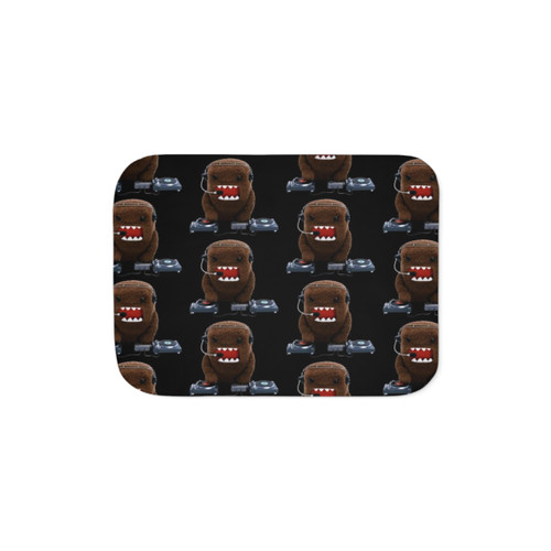 Cozy DJ Domo-kun Sherpa Blanket