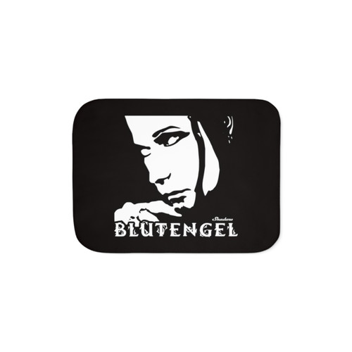 Blutengel Sherpa Blanket - Soft Goth Music Merchandise