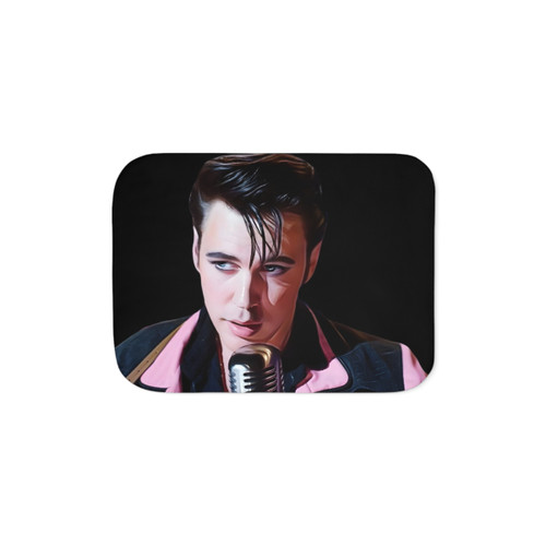 Austin Butler Elvis Movie Sherpa Blanket