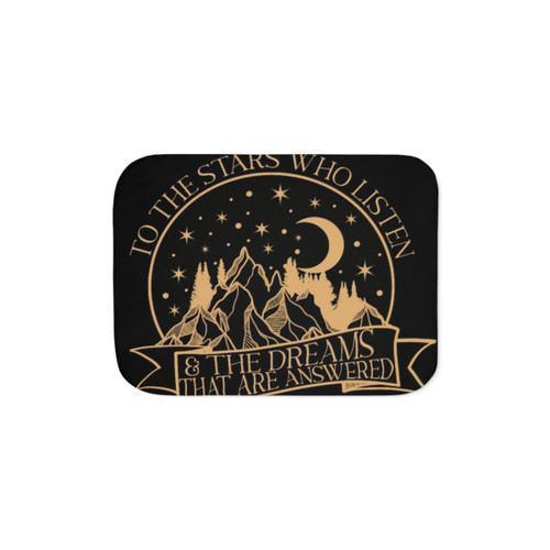 Rhysand Sherpa Blanket - A Court of Thorns and Roses Inspired Home Decor