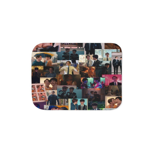 Kit Connor and Joe Locke Sherpa Blanket