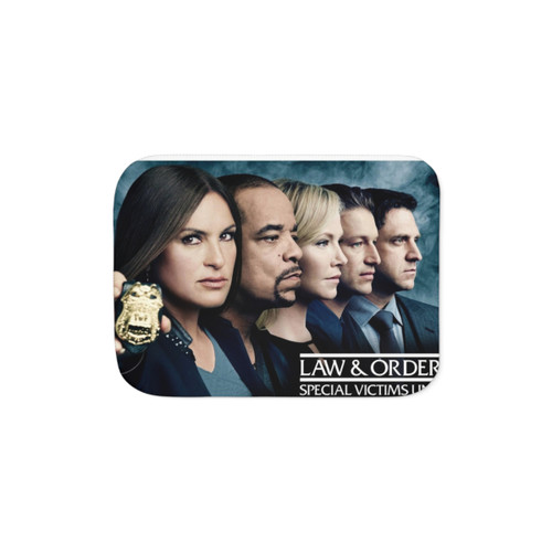 Law & Order SVU Themed Sherpa Blanket