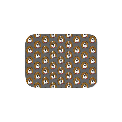 Cozy Beagle Rescue Victoria Sherpa Blanket