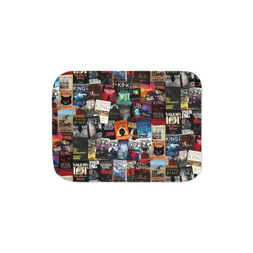 Stephen King Horror Book Covers Sherpa Blanket