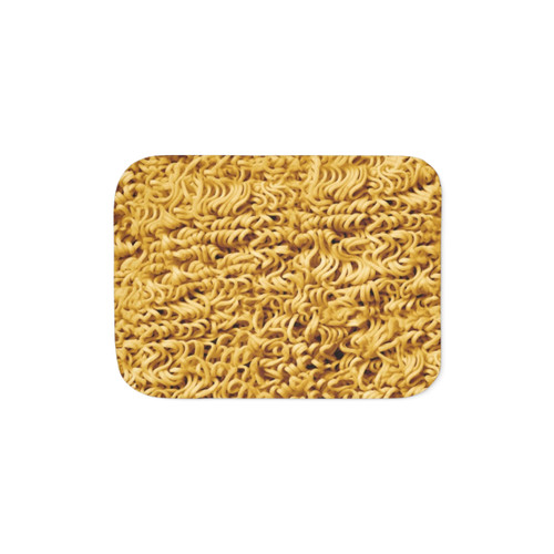 Ramen Noodle Pattern Sherpa Blanket