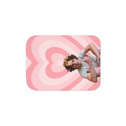 Timothee Chalamet Cozy Sherpa Blanket