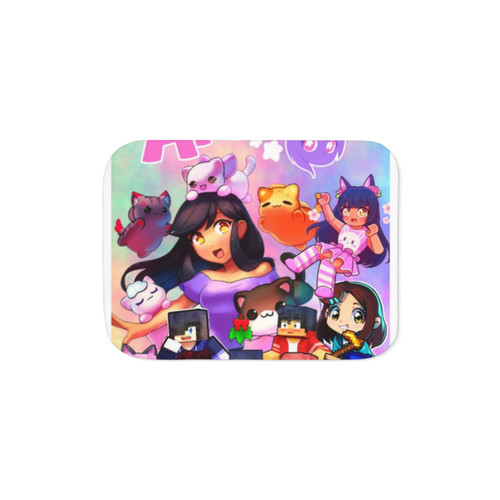 Aphmau Cute Art Sherpa Blanket