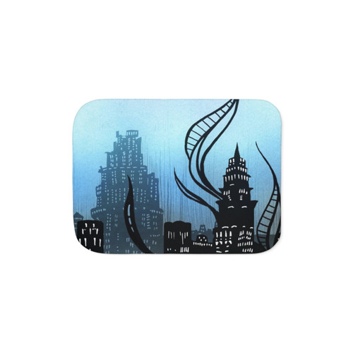 Amaurot Sherpa Blanket - Final Fantasy XIV Themed