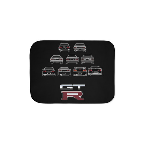 Nissan Skyline Sherpa Blanket - Cozy JDM Car Accessory