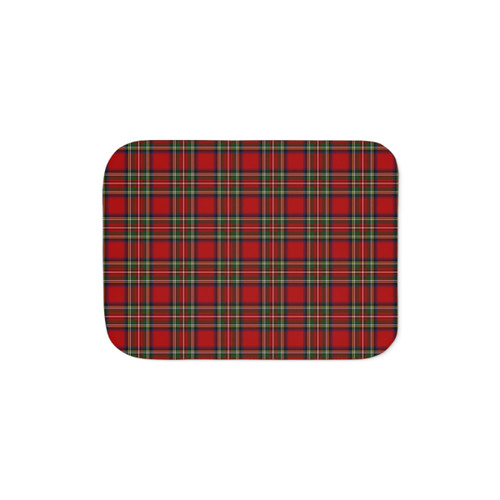Royal Stewart Tartan Plaid Sherpa Blanket