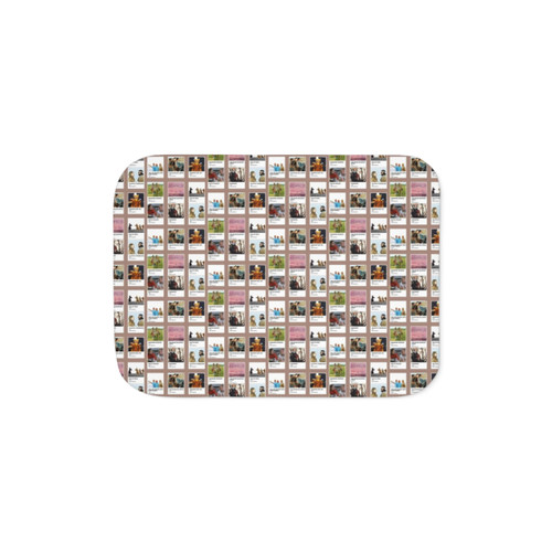 Wes Anderson Inspired Sherpa Blanket