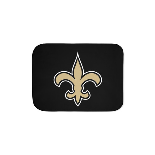 New Orleans Saints Icon Sherpa Blanket