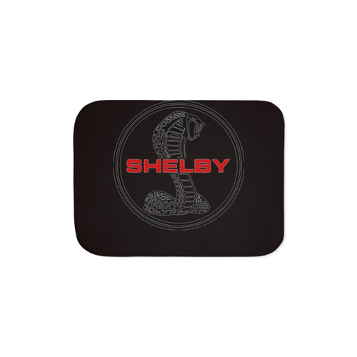 Shelby Cobra Sherpa Blanket - Soft and Cozy Home Decor