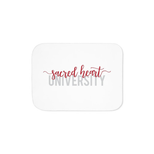 Sacred Heart Sherpa Blanket - Soft and Cozy College Throw